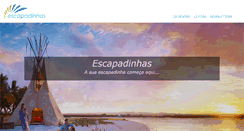 Desktop Screenshot of escapadinhas.org